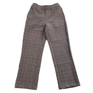 Urban Outfitters Plaid Trousers Sraight leg, Stretch Waist  Women’s Size S
